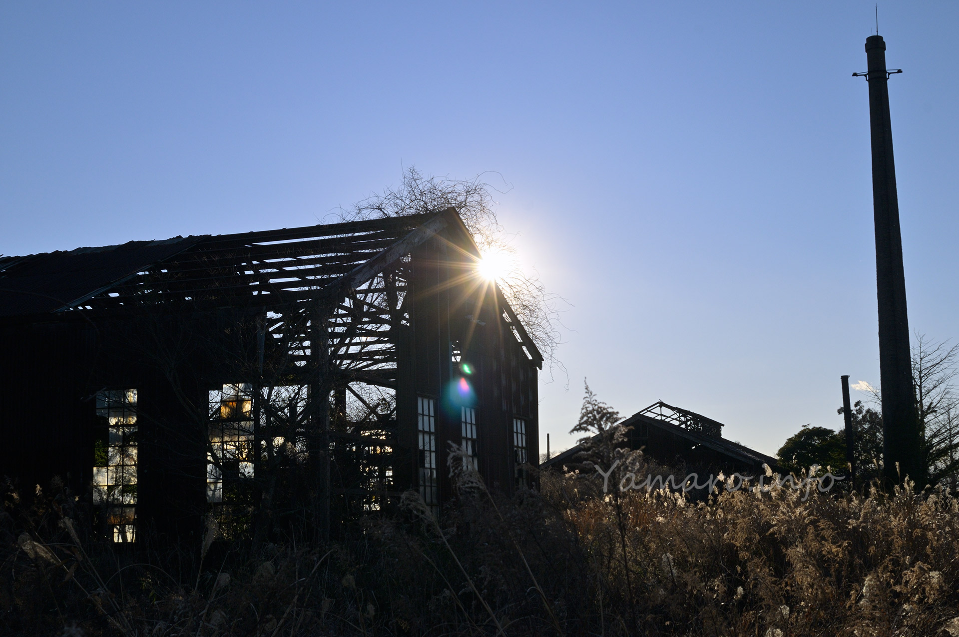 2011年時点で、建物の屋根や壁が崩壊しつつありました。
